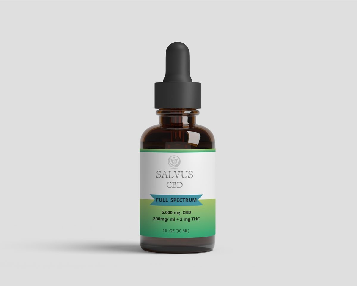 Frasco Salvus CBD Full Spectrum 6.000 mg