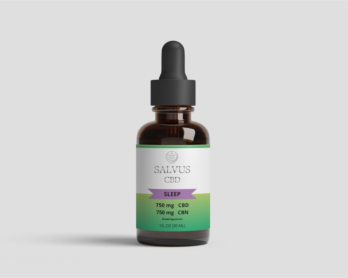 Frasco Salvus CBD Sleep com CBD e CBN